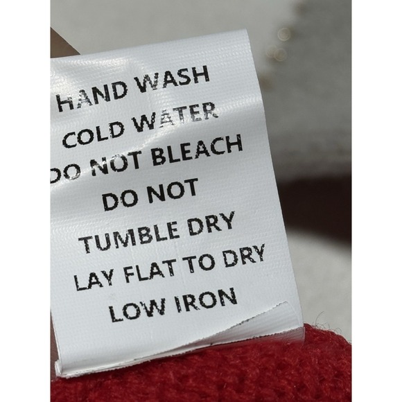 Mazik Womens Colorblock Leopard Print Knit Sweater Red White Grey MK8051 Size M - Picture 9 of 9